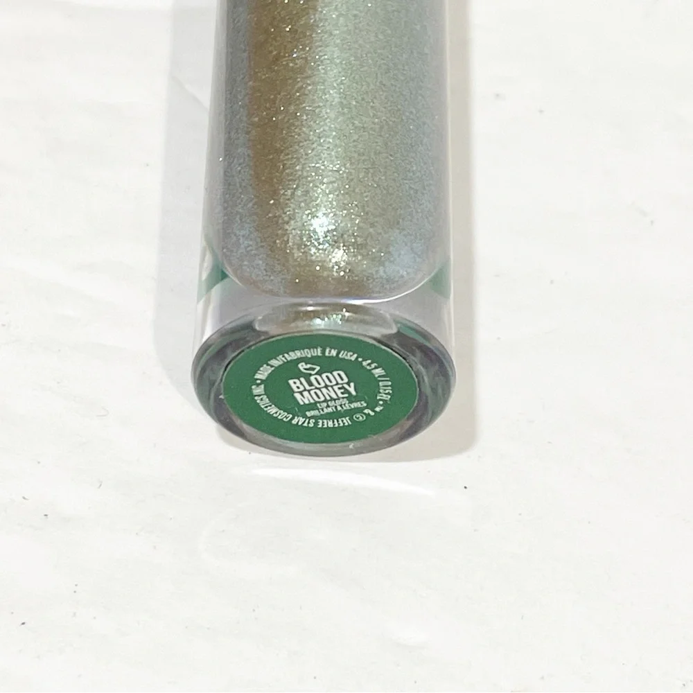 JEFFREE STAR COSMETICS BLOOD MONEY LIP GLOSS‎ IRIDESCENT GLITTER FANTASY